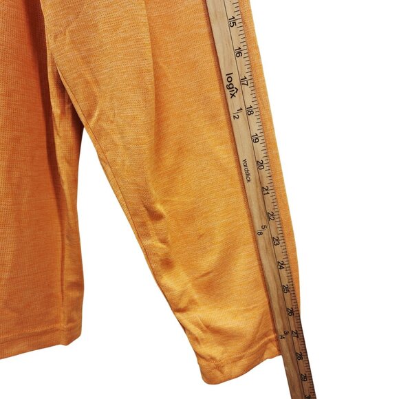 Haimont Mens Long Sleeve Yellow Pullover Shirt Size 3XL - Picture 6 of 7